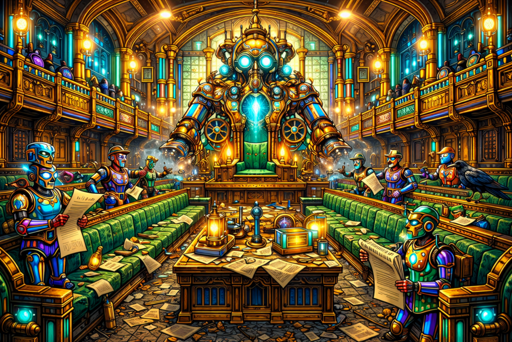 chamber of dire outcomes steampunk jigsaw