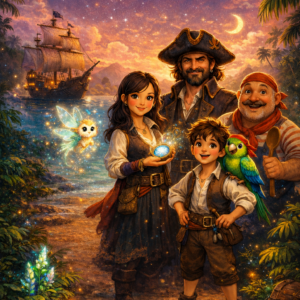 the treasure of whispering island jigsaw format